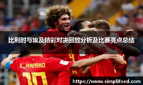 比利时与埃及精彩对决回放分析及比赛亮点总结